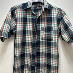 Dolce & Gabanna button up shirt male youth short sleeve
